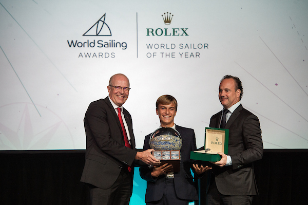 Marco Gradoni ha vinto il premio World Sailor of the Year